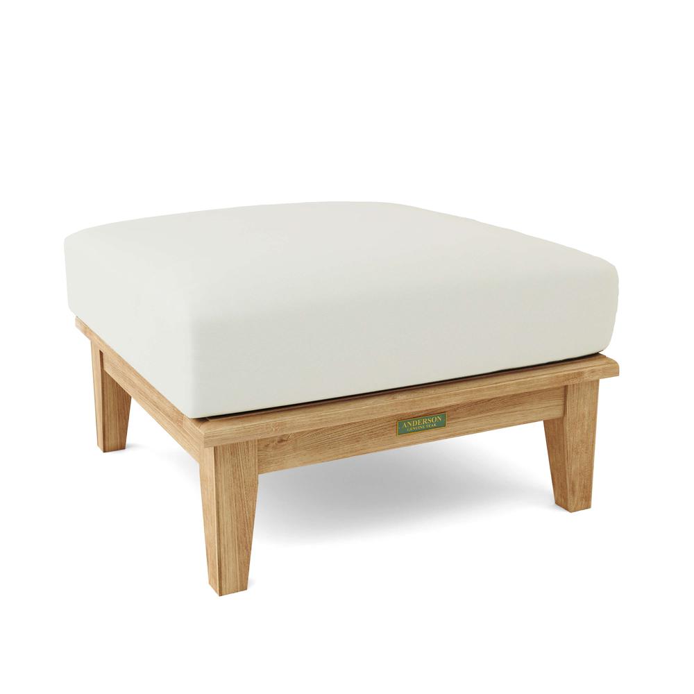 Brianna Ottoman + Cushion. Picture 3