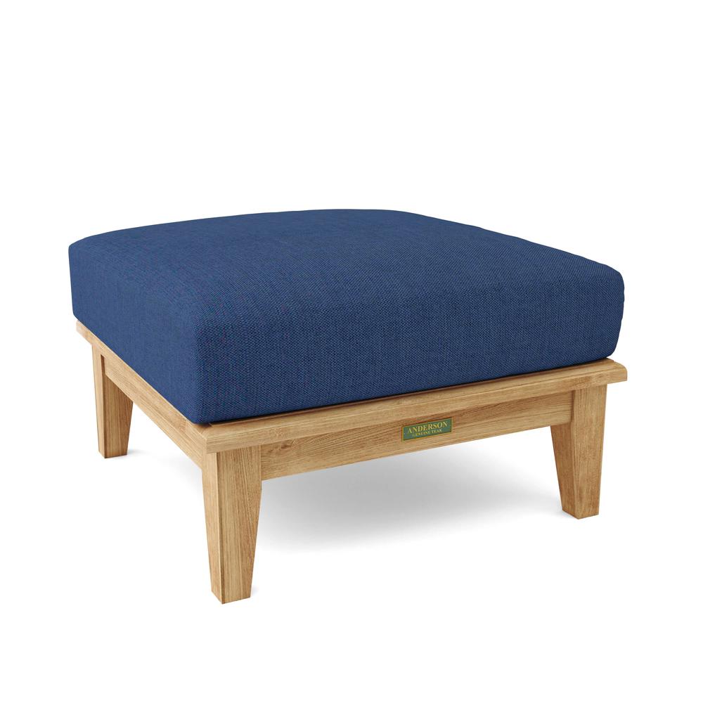 Brianna Ottoman + Cushion. Picture 4