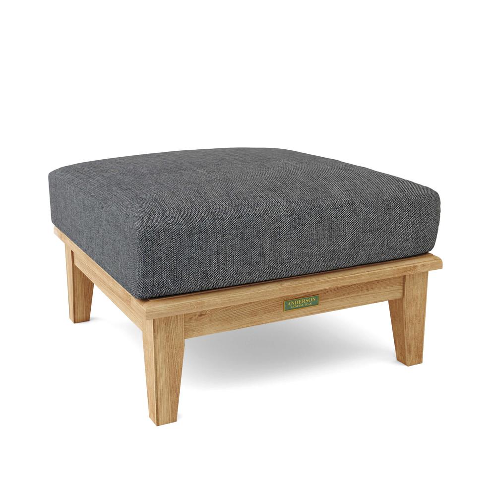 Brianna Ottoman + Cushion. Picture 6