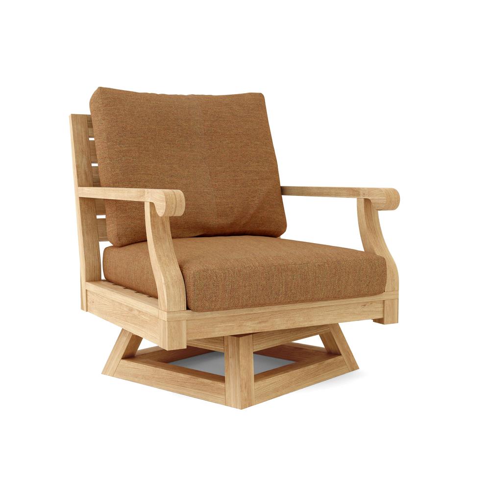 Riviera Swivel Armchair + Cushion. Picture 5