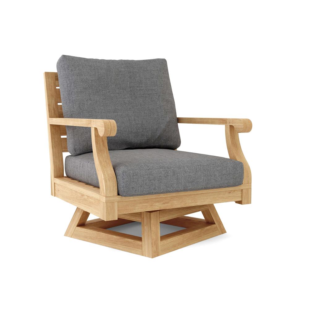 Riviera Swivel Armchair + Cushion. Picture 8