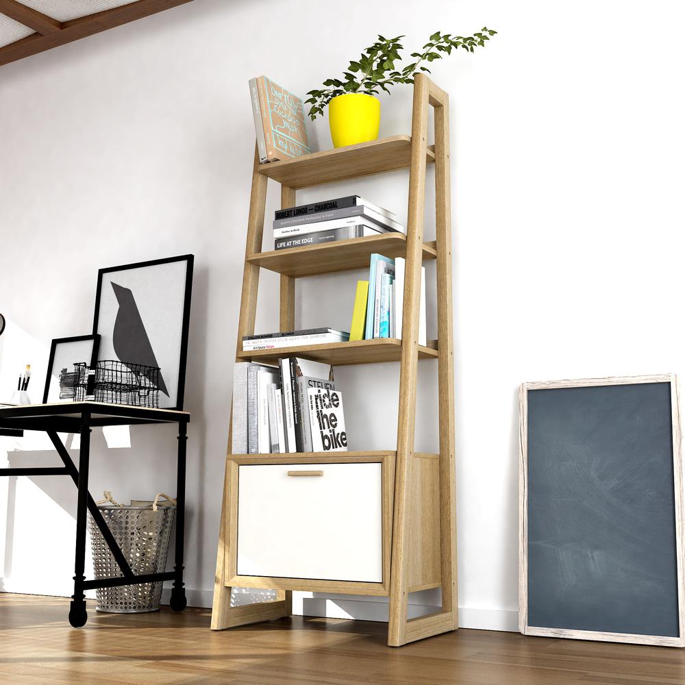 Kathy Ladder Shelf Bookcase. Picture 2