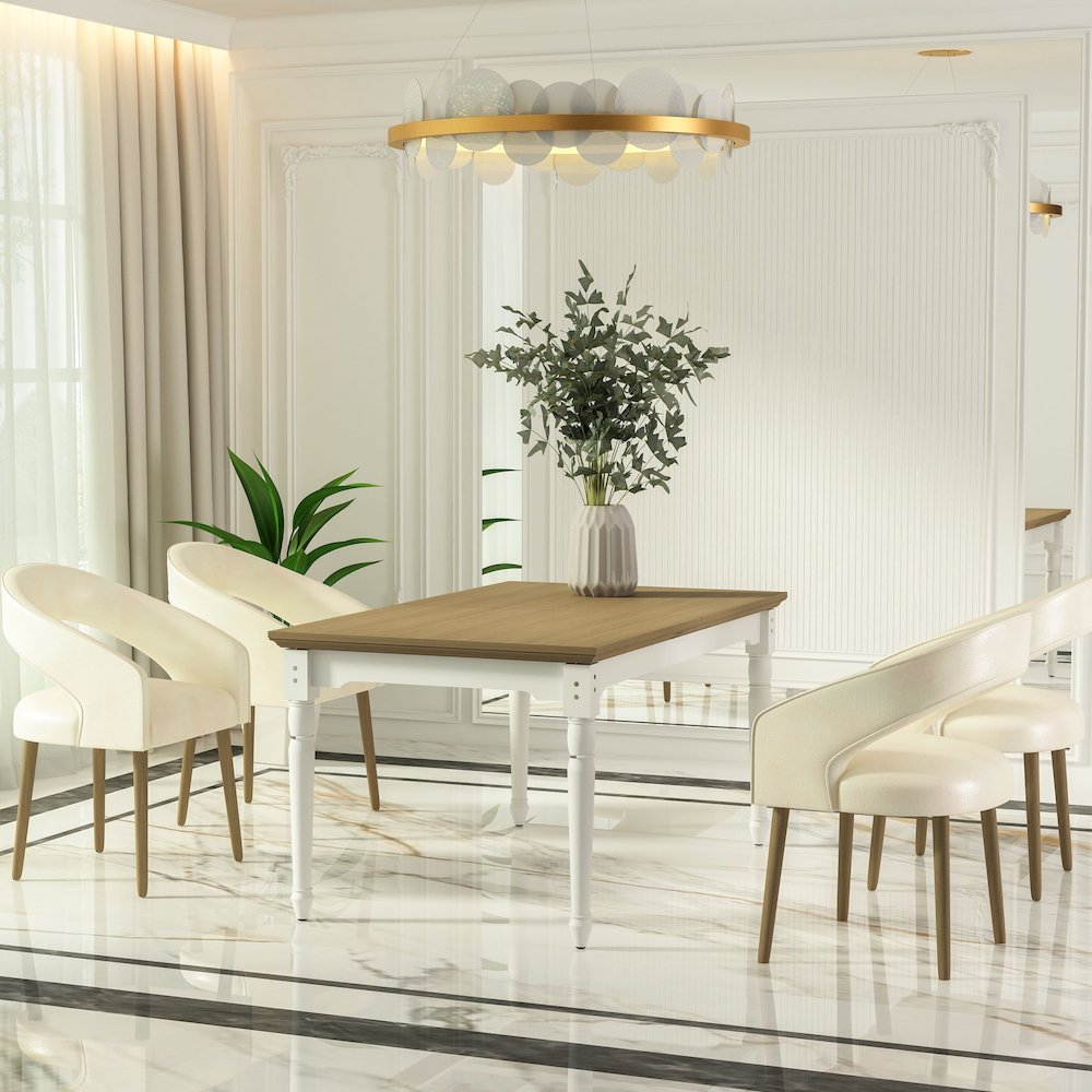 Chenon Extension Dining Table. Picture 5