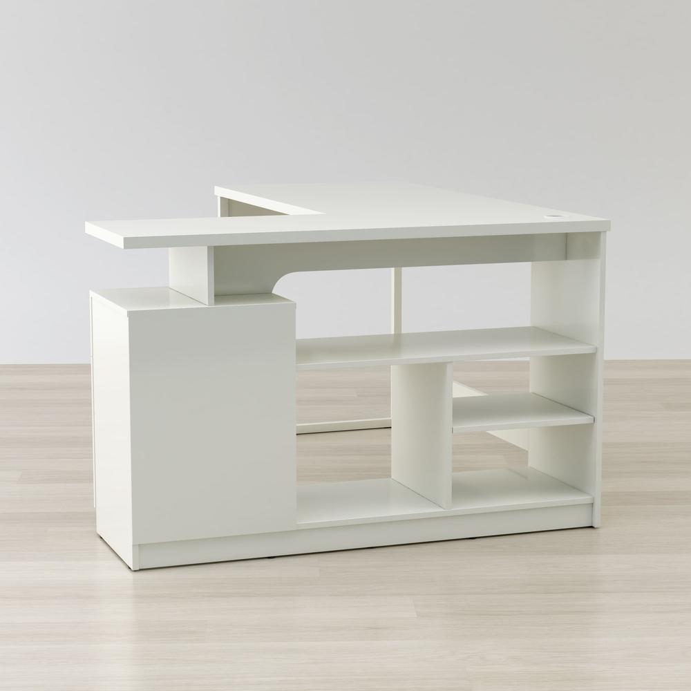 Lexi 55" L-Shaped Corner Desk. Picture 8