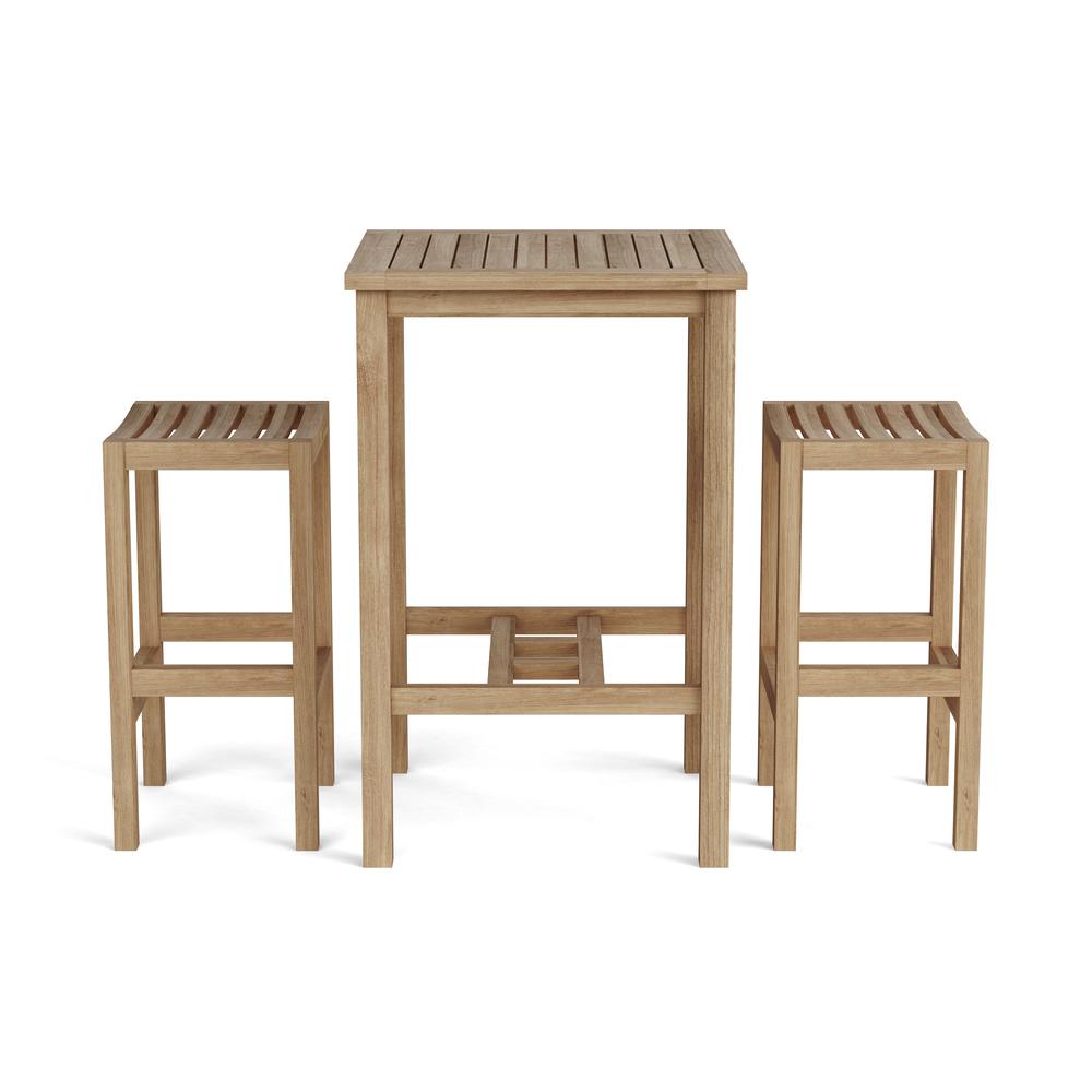 Chairs and Side Square Table 3 Piece Set. Picture 3