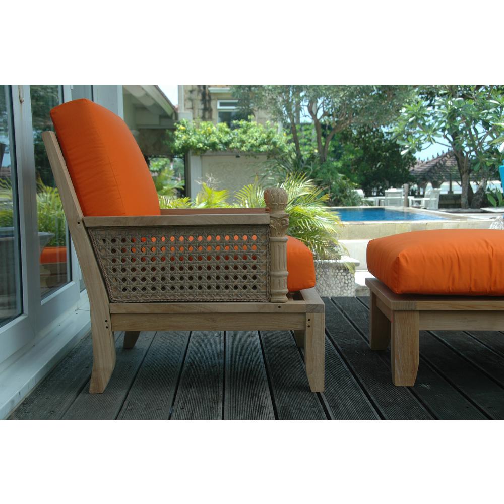 Luxe Deep Seating Armchair 3 Piece Set. Picture 3