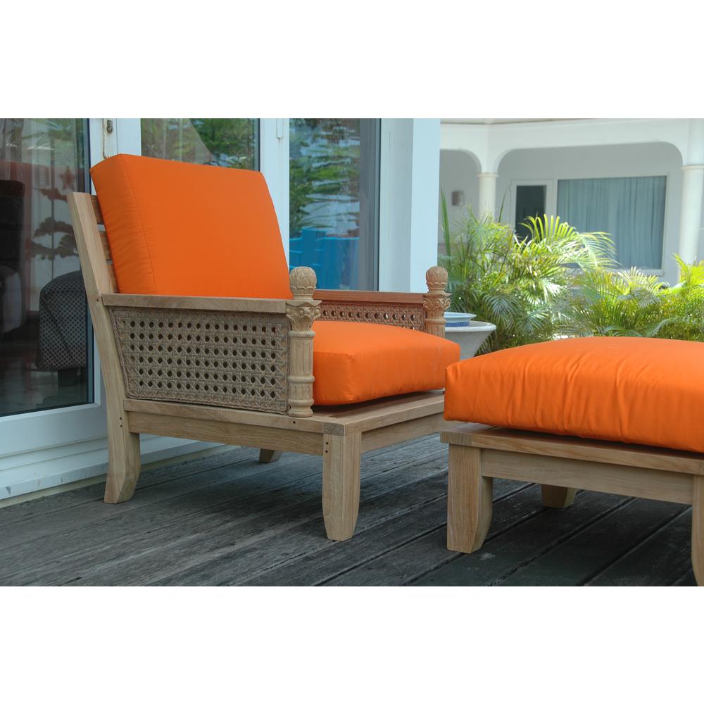 Luxe Deep Seating Armchair 3 Piece Set. Picture 1