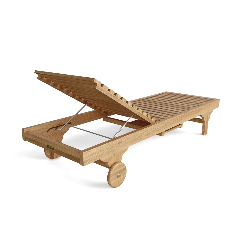 Capri Sun Lounger Adjusted Back & Side Tray. Picture 2