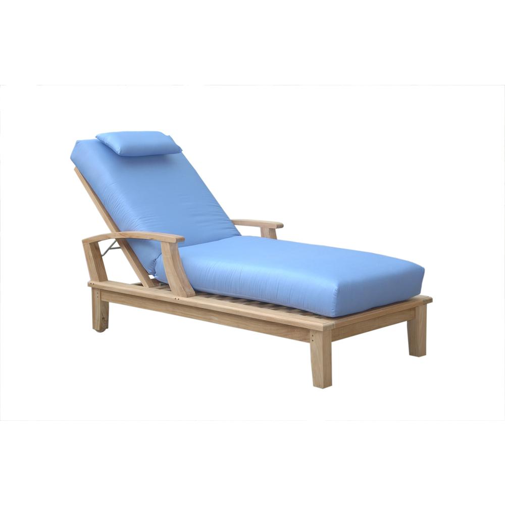 Brianna Sun Lounger with Arm. Picture 1