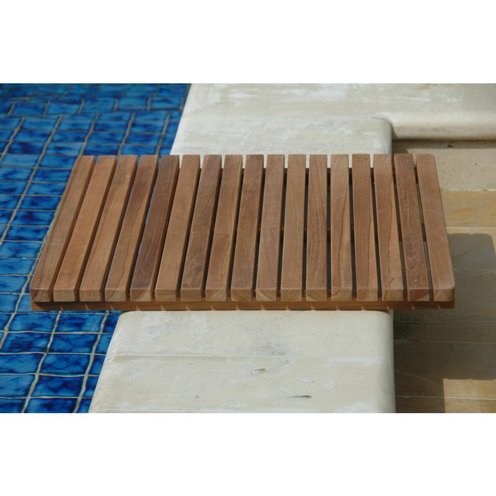 Square Shower Mat. Picture 1