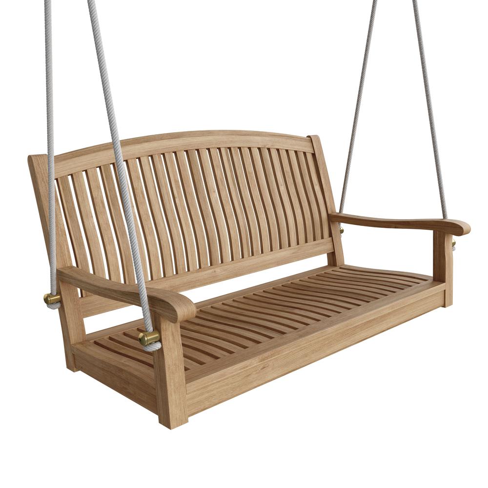 Del-Amo 48" Round Swing Bench. Picture 1