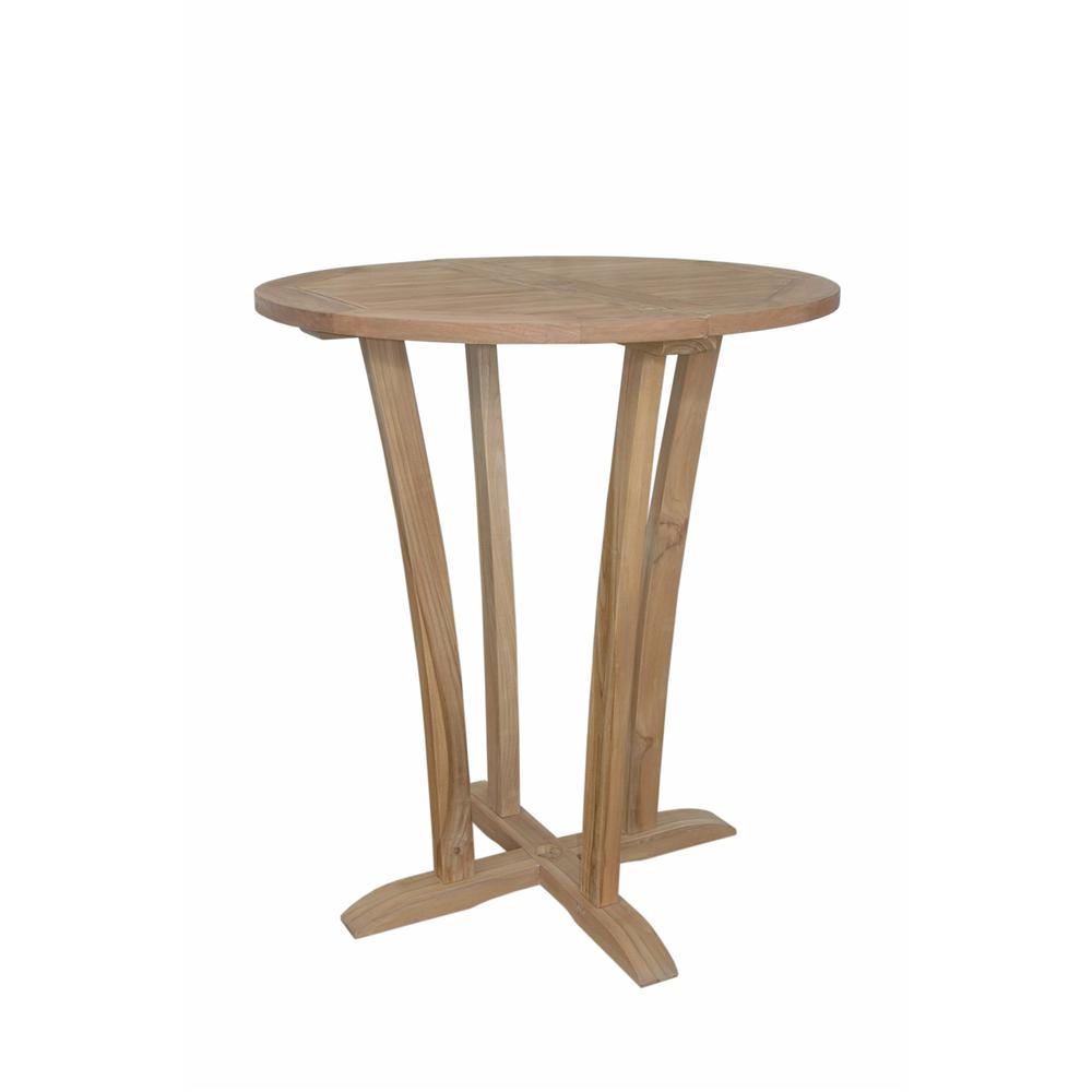 Descanso 35" Round Bar Table. Picture 1