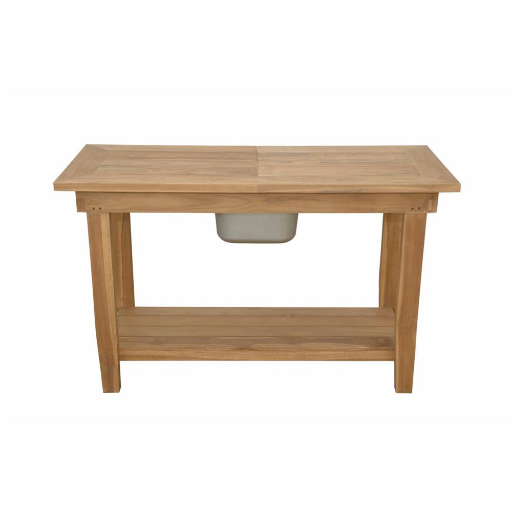 Nautilus Console Table w/ SS Container. Picture 2