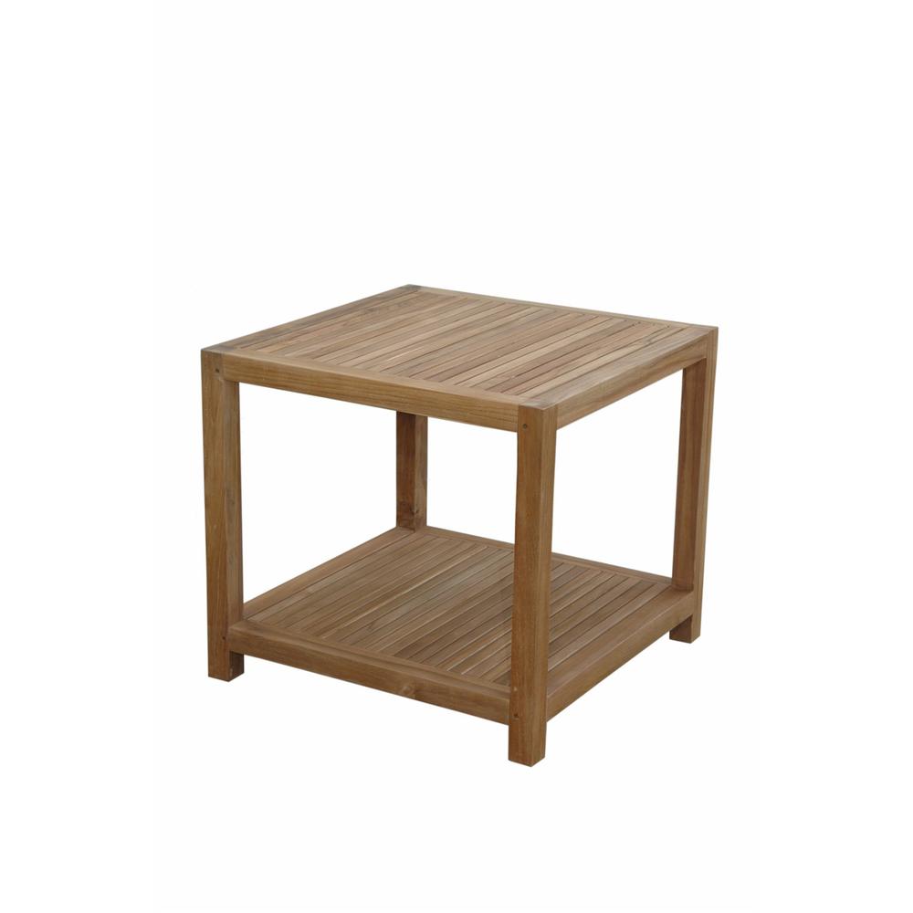 Glenmore 22" Side Table w/ 1-Tier. Picture 1