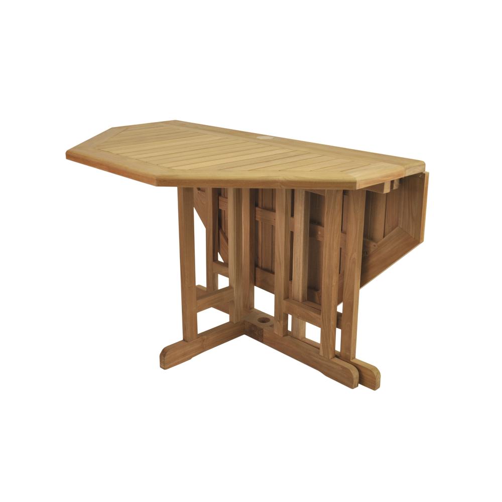 Butterfly 47" Octagonal Folding Table. Picture 3