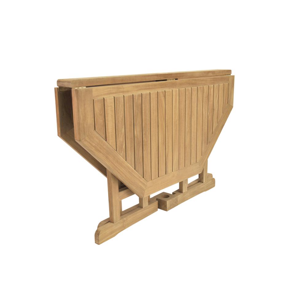 Butterfly 47" Octagonal Folding Table. Picture 4