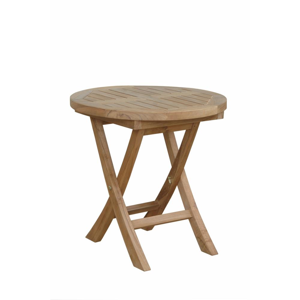 Montage 20" Round Folding Table. Picture 1
