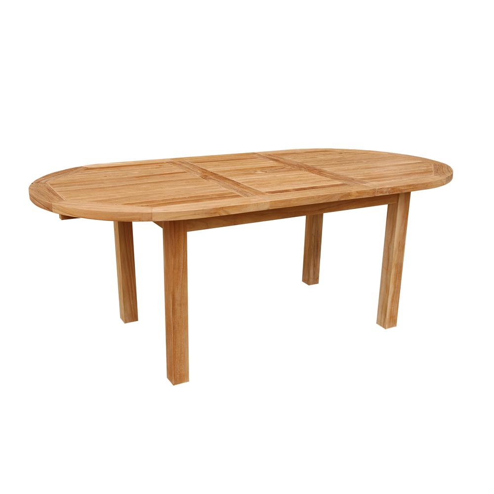 Bahama 78" Oval Extension Table. Picture 3