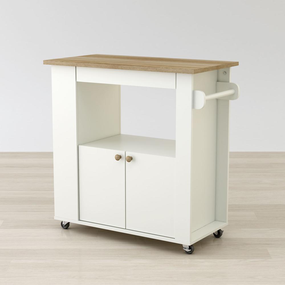 Aston 33.5" Kitchen Cart. Picture 6
