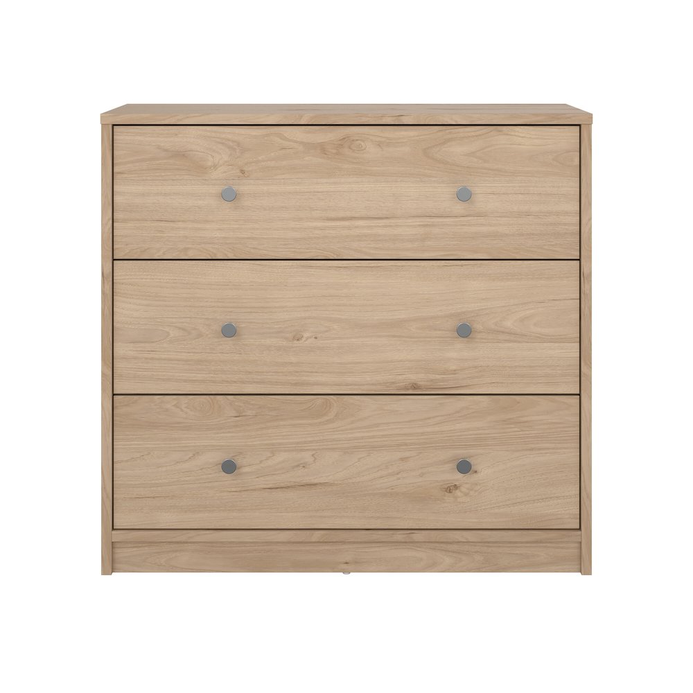 3 Drawer Chest Jackson Hickory. Picture 3