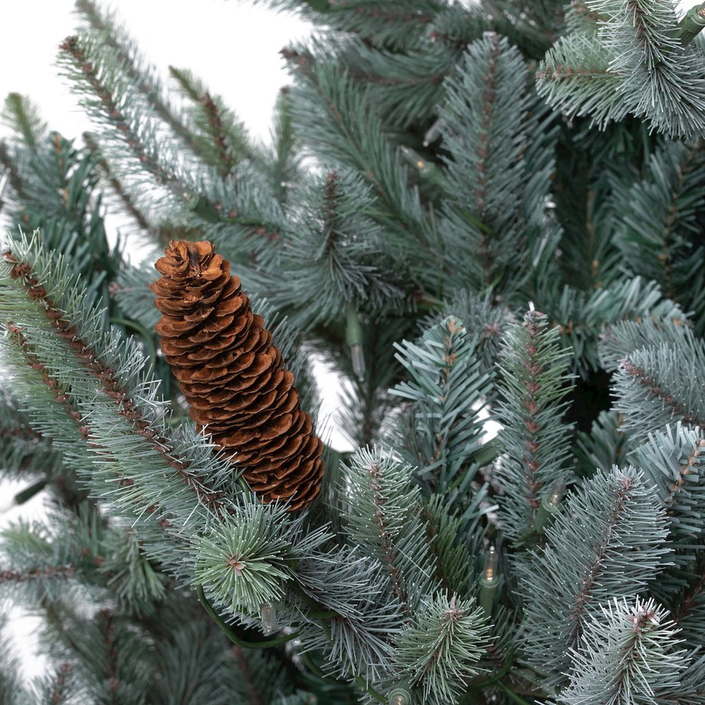 Blue Spruce Slim Christmas Tree, 7.5'. Picture 5
