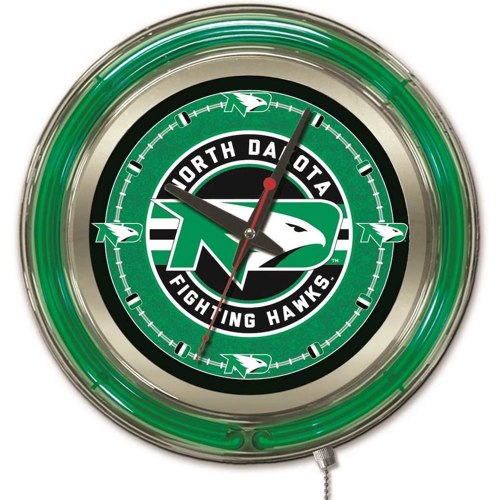 University of North Dakota (Hockey) 15" Wall Clock. Picture 1