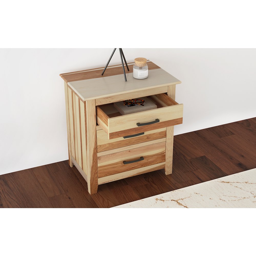 Gallagher Nightstand, Natural Hickory. Picture 5