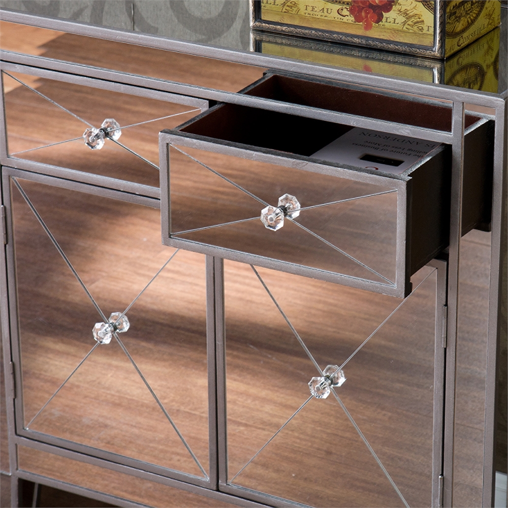 Mirage Mirrored Cabinet. Picture 4