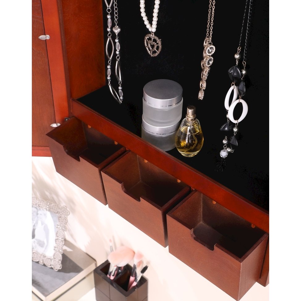 Bellissimo Collection, Venice  Wall Mount jewelry Armoire. Picture 2
