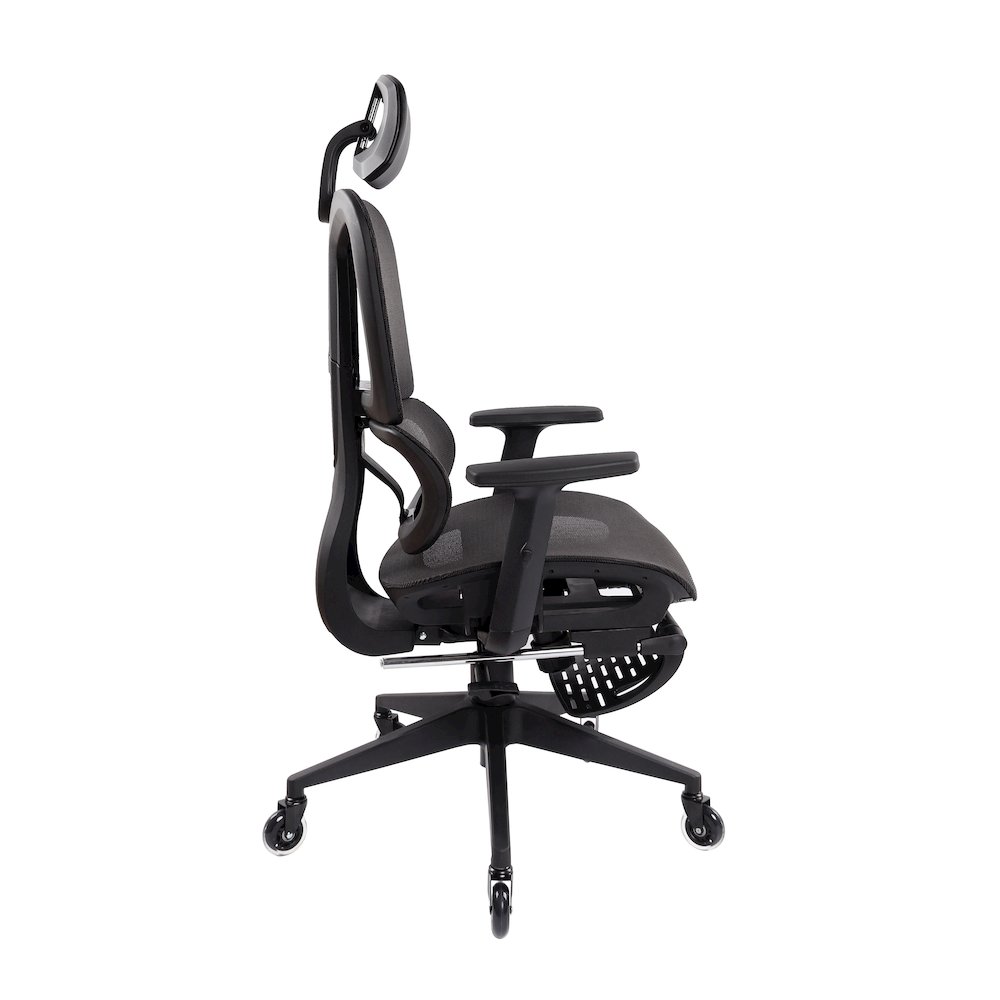 Reclining Ergonomic Chair with Lumbar Support – Office or Gaming Chair. Picture 3