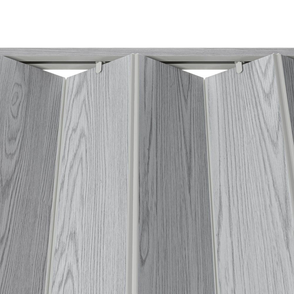 48 W PVC Foldable Accordion Doors or Privacy Room Divider for Internal Use. Picture 3