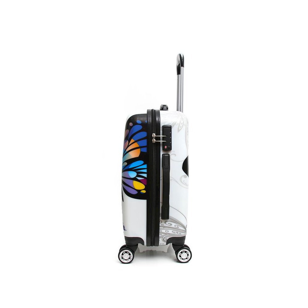 InUSA Prints Lightweight Hardside Spinner 24 inch Butterfly. Picture 4