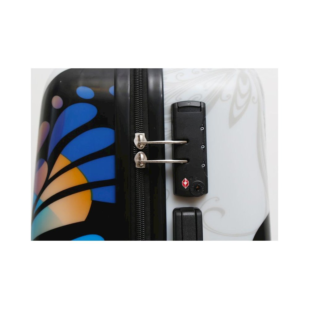 InUSA Prints Lightweight Hardside Spinner 20 inch Butterfly. Picture 6