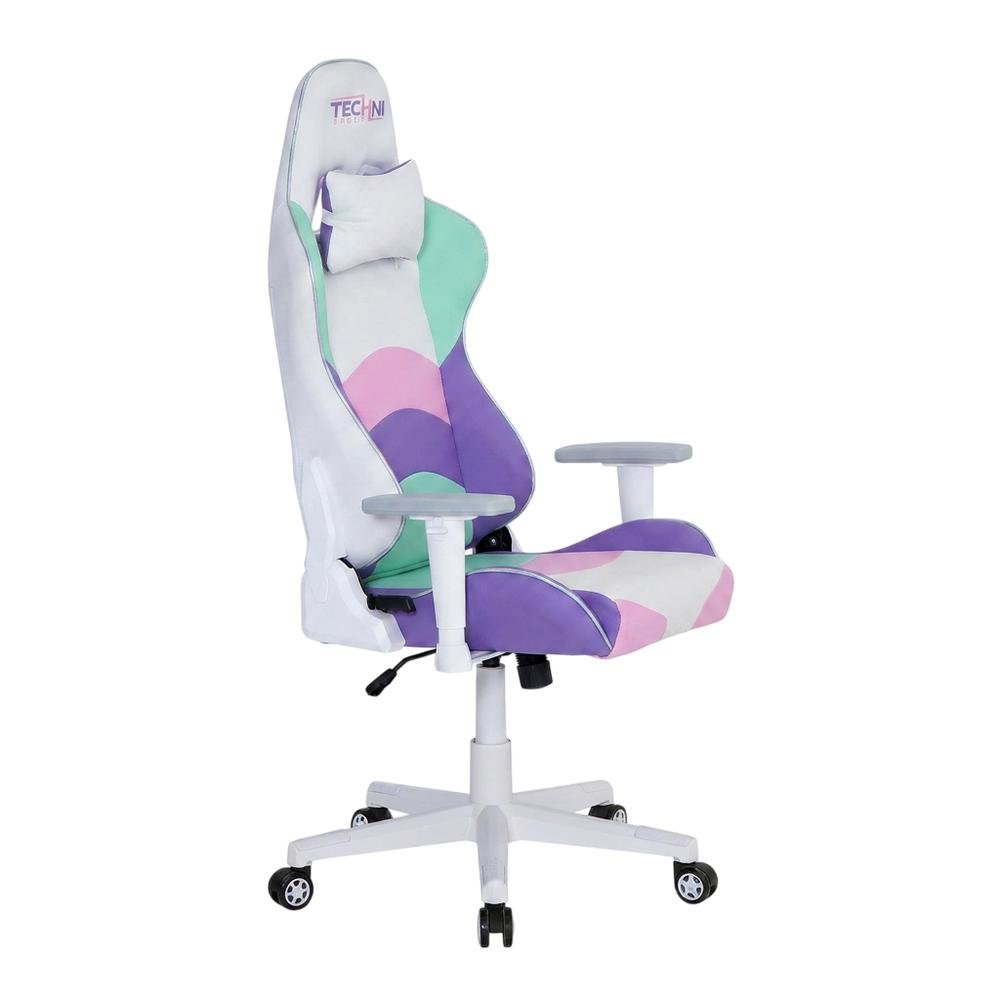 Kawaii Office and Gaming Chair with Ergonomic Design and Breathable Mesh. Picture 3