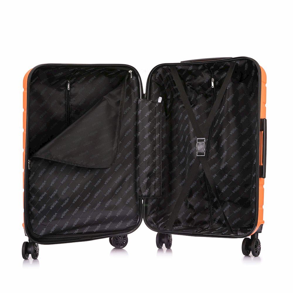 InUSA Trend lightweight hardside spinner 24-inch Orange. Picture 3