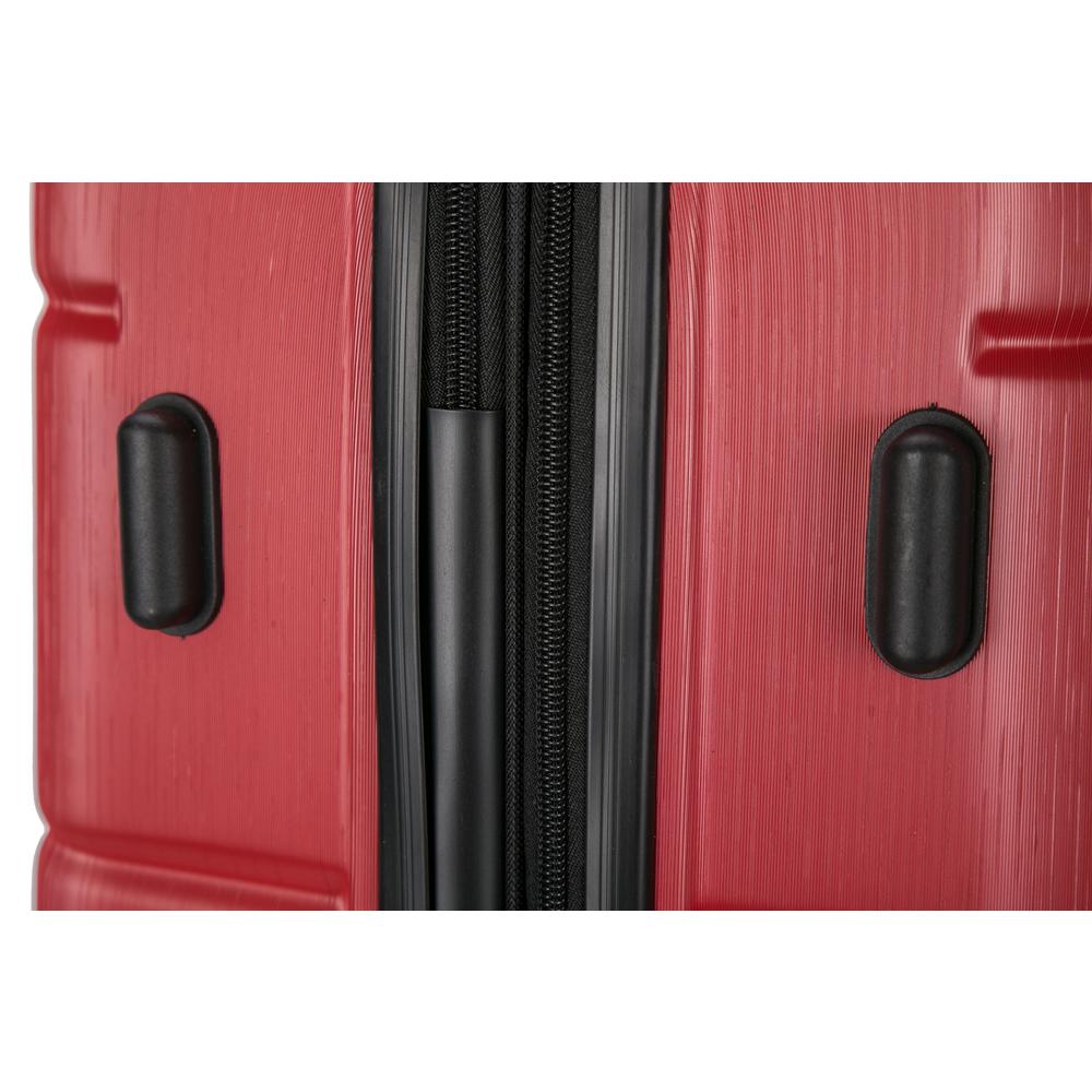 DUKAP Rodez Lightweight Hardside Spinner 24 inch Red. Picture 6