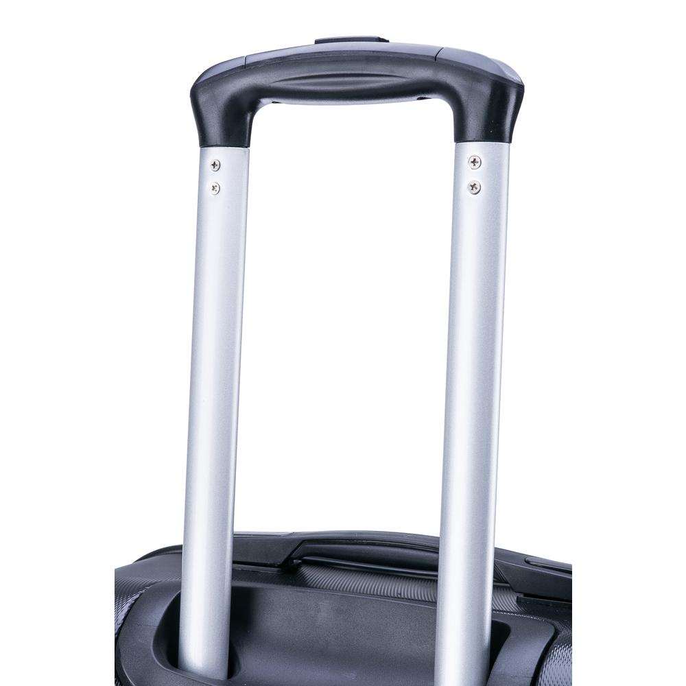 InUSA Pilot lightweight hardside spinner 24 inch Black. Picture 9