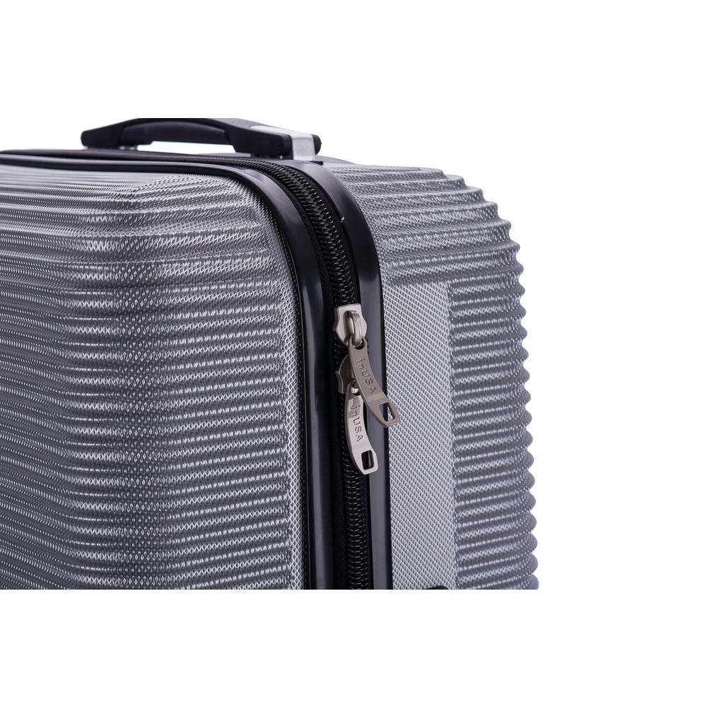 InUSA Royal lightweight hardside spinner 20 inch Silver. Picture 13