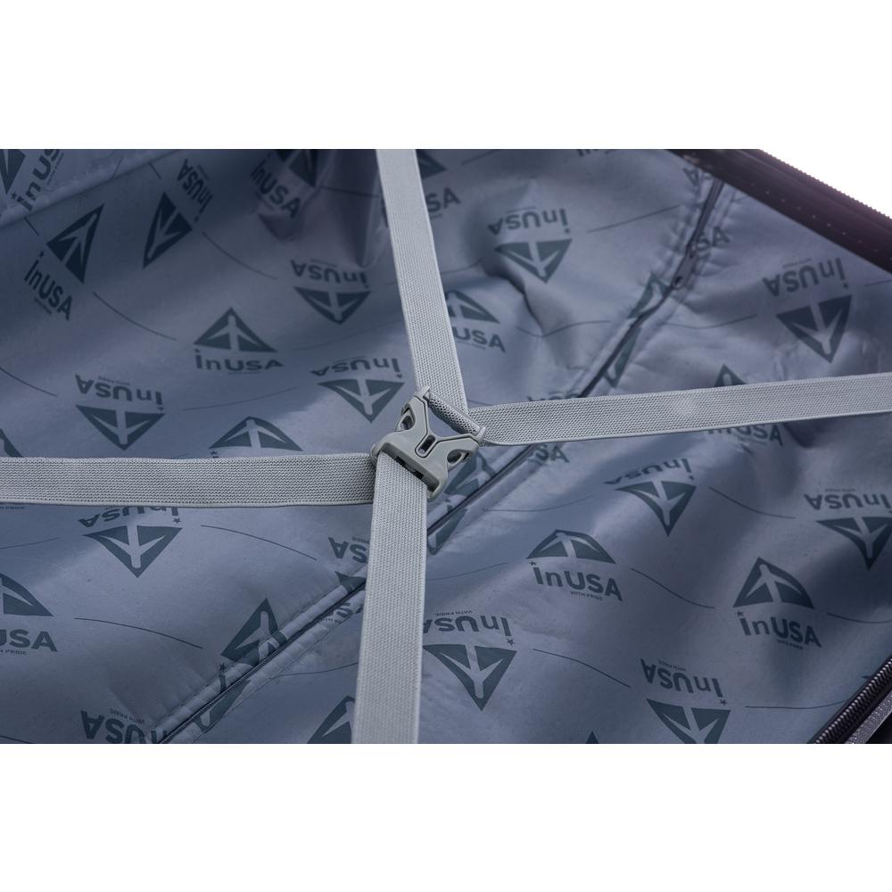 InUSA Royal lightweight hardside spinner 20 inch Silver. Picture 14