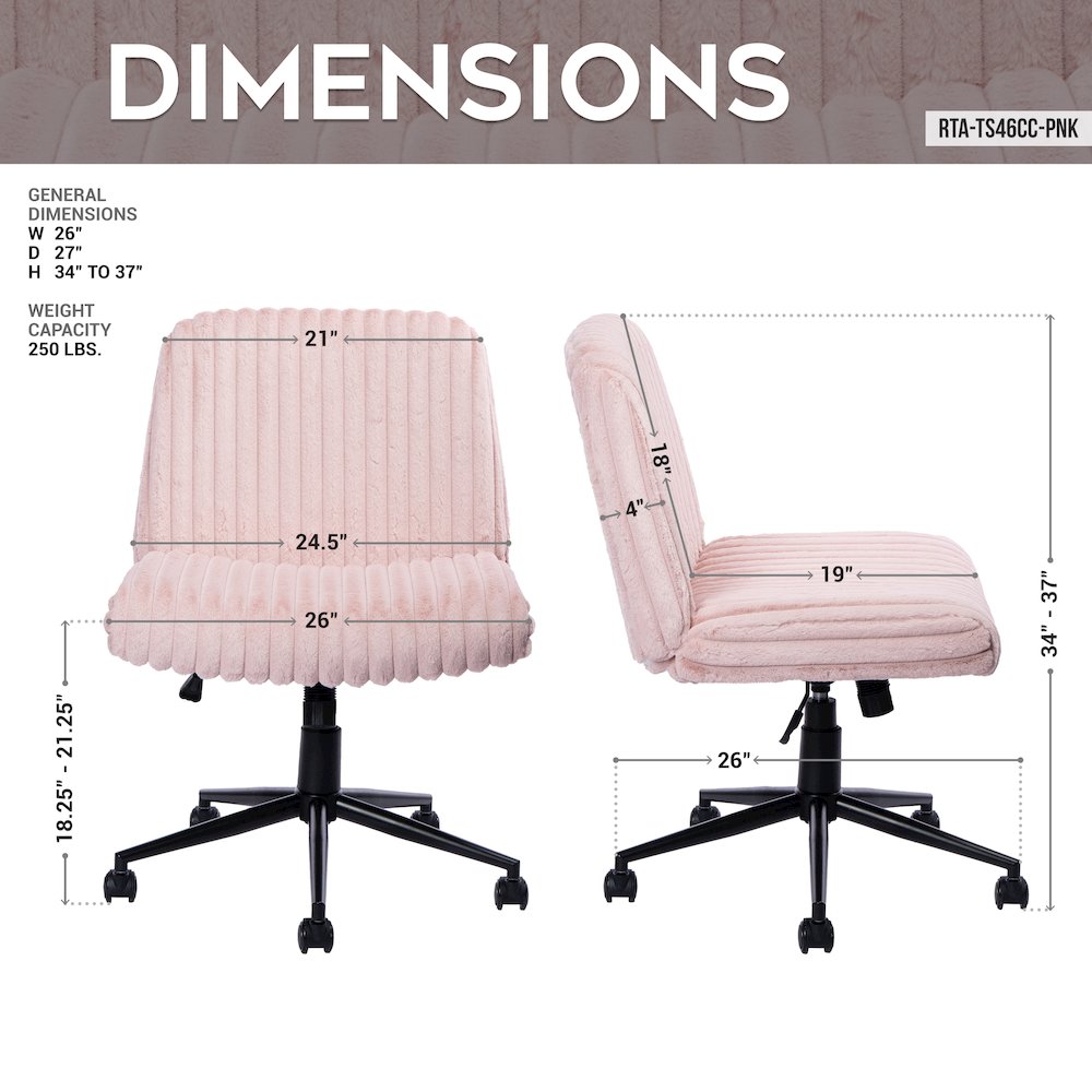 Techni Sport Pink Criss Cross Chair. Picture 8