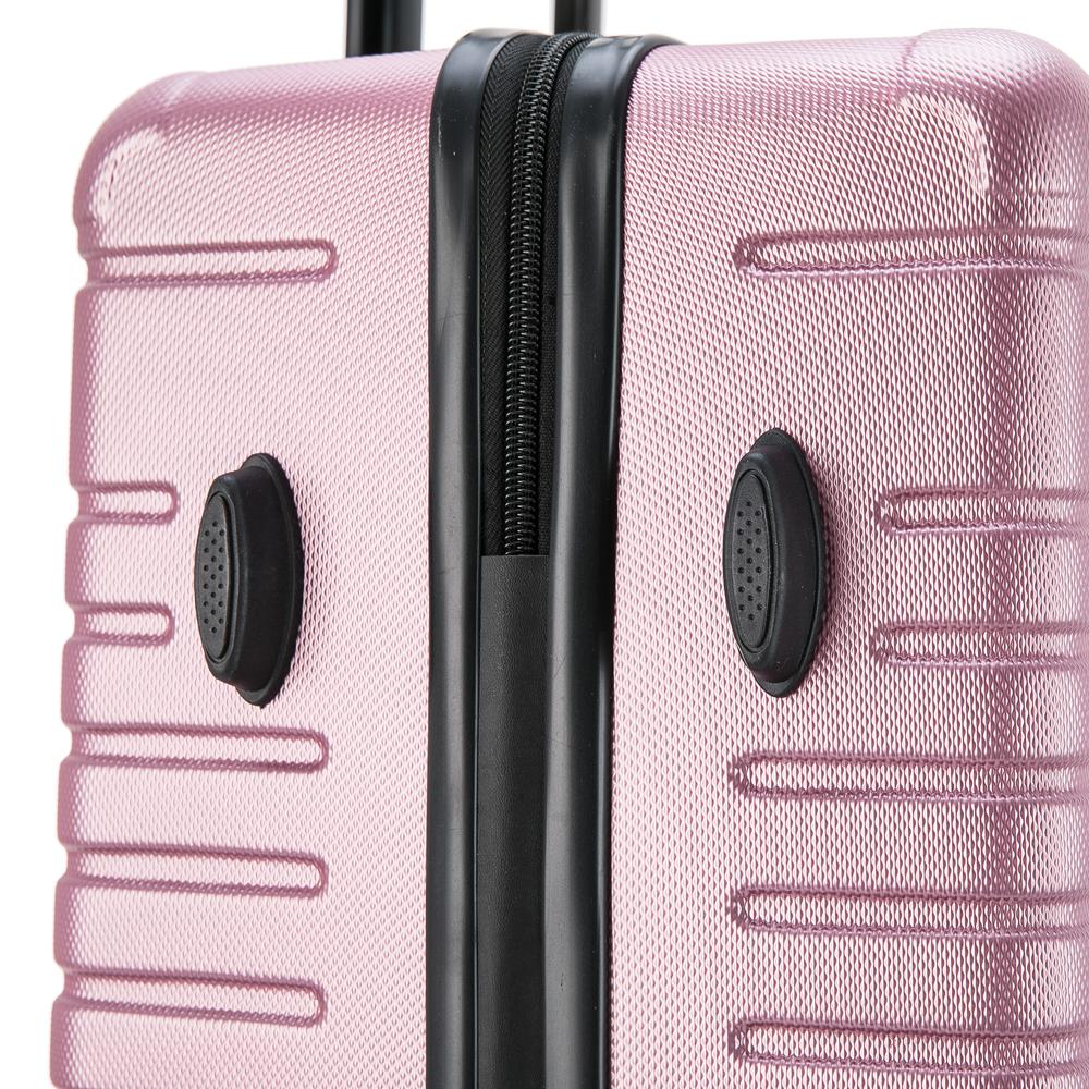 InUSA Deep lightweight hardside spinner 28 inch Rose Gold. Picture 4