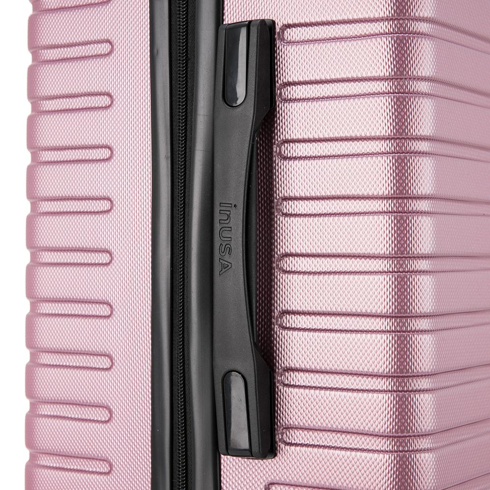 InUSA Deep lightweight hardside spinner 28 inch Rose Gold. Picture 5