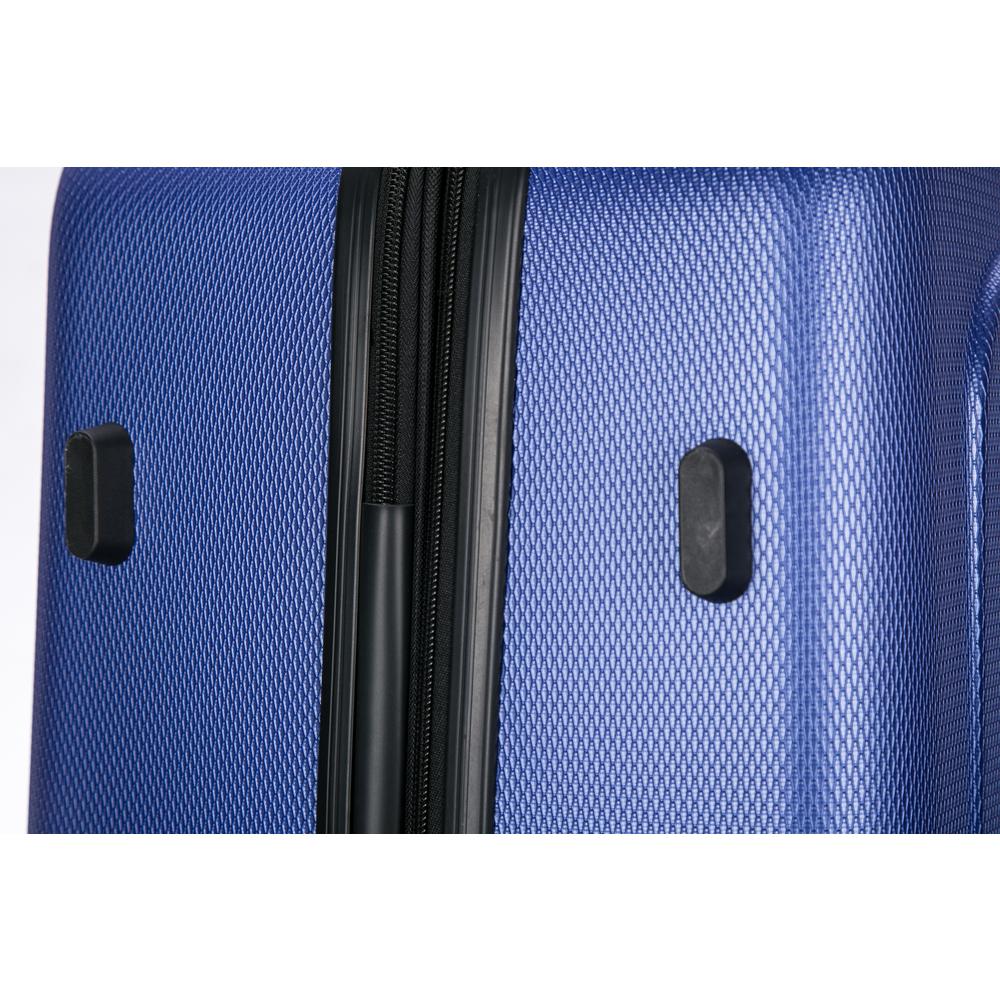 DUKAP Crypto Lightweight Hardside Spinner 32 inch Blue. Picture 6