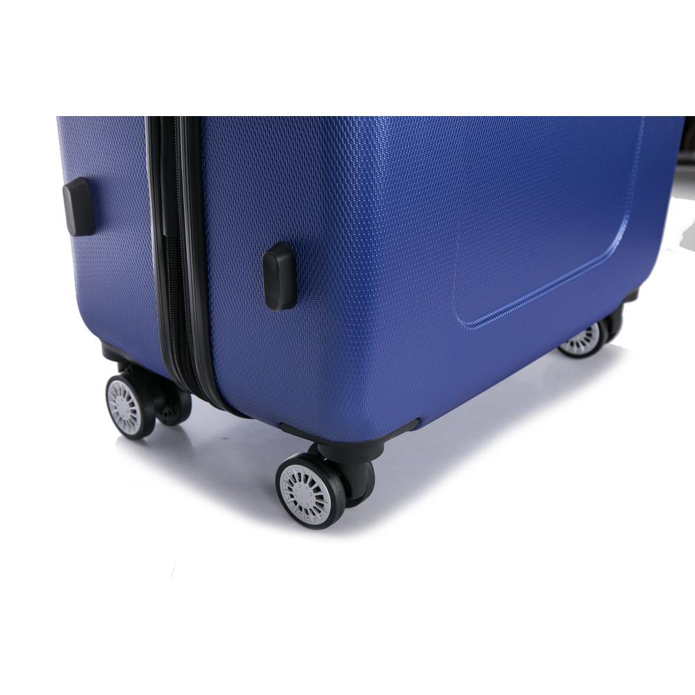 DUKAP Crypto Lightweight Hardside Spinner 32 inch Blue. Picture 7