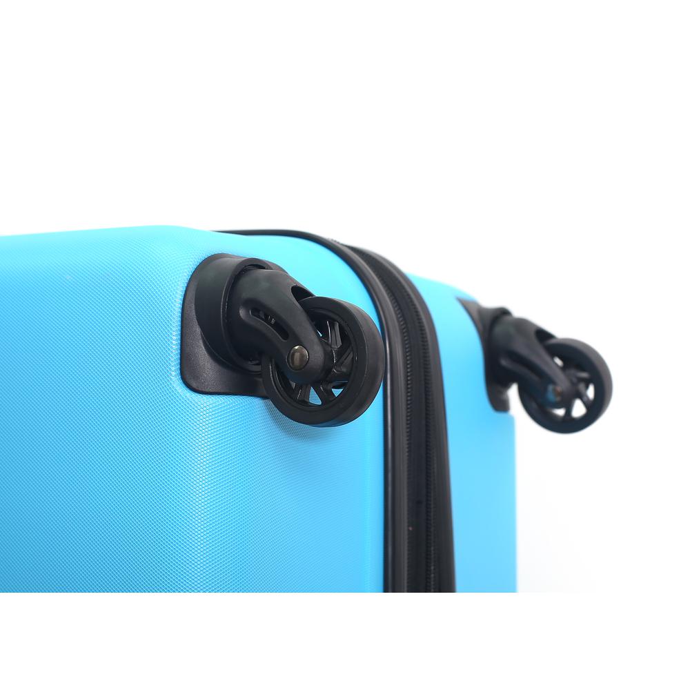 DUKAP Rodez Lightweight Hardside Spinner 28 inch Light Blue. Picture 7