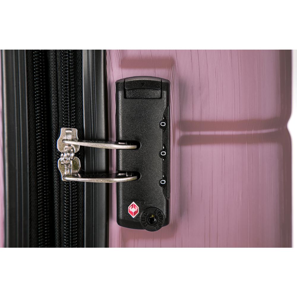 DUKAP Rodez Lightweight Hardside Spinner 28 inch Rose Gold. Picture 5
