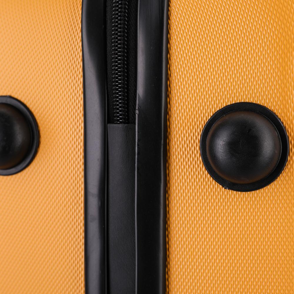 InUSA Pilot lightweight hardside spinner 28'' Mustard. Picture 5