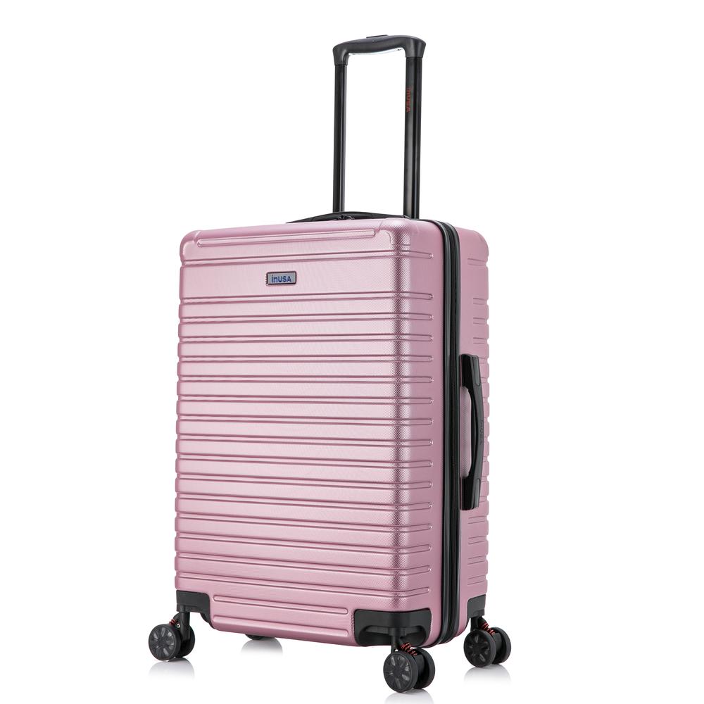 InUSA Deep lightweight hardside spinner 20 inch Rose Gold. Picture 1