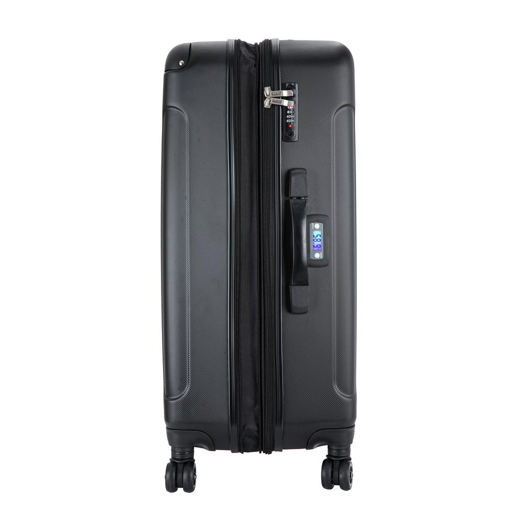 DUKAP Intely Smart Hardside 2 piece set 20''/28'' with USB and integrated weight scale - Black. Picture 8