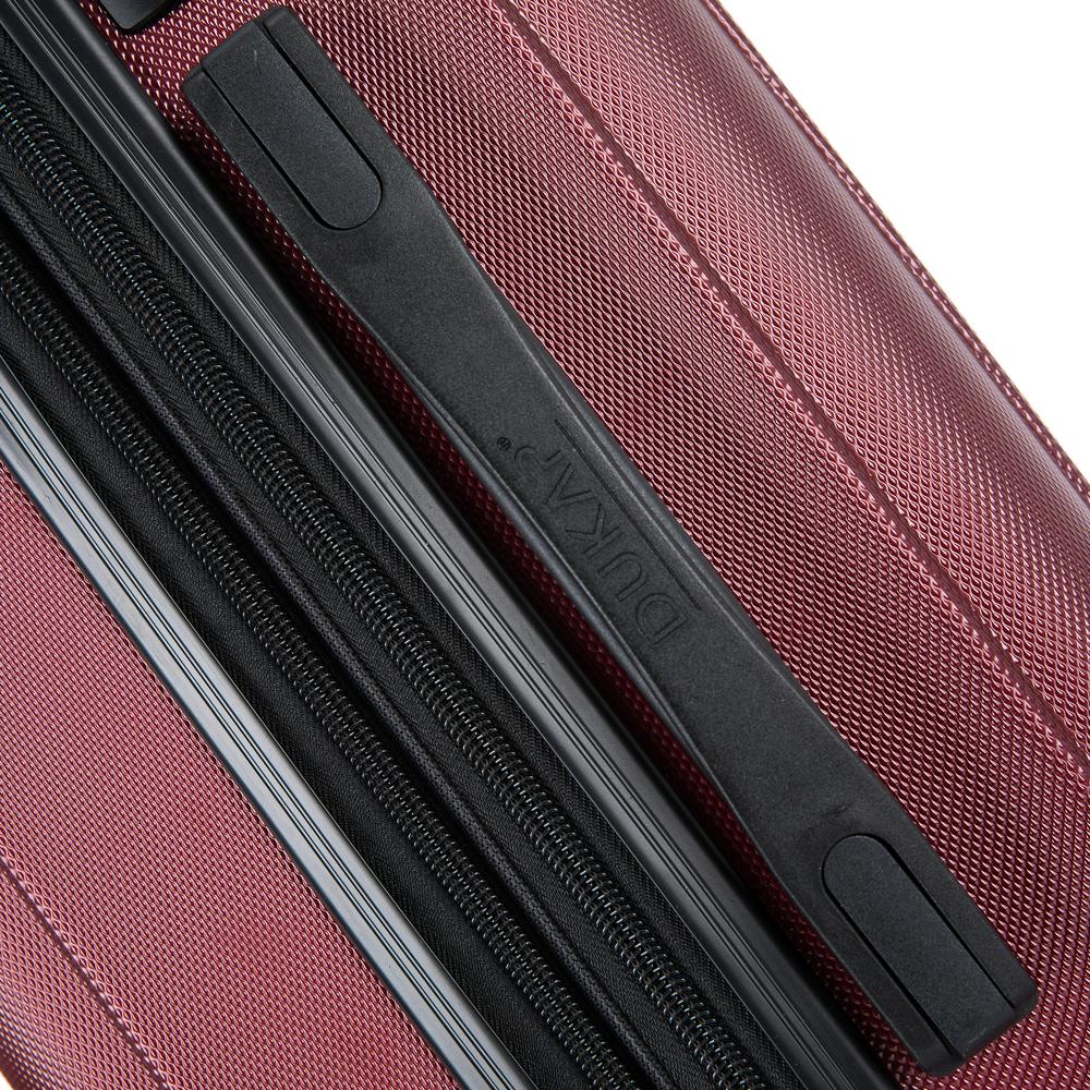 DUKAP Intely Smart Hardside 2 piece set 20''/28'' with USB and integrated weight scale - Wine. Picture 11